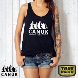 Womens Tank Top (Canuk Seeds) - Black *Until Supplies Last*